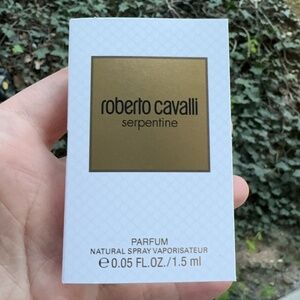 Roberto Cavalli Serpentine Perfume Box - Gold and White
